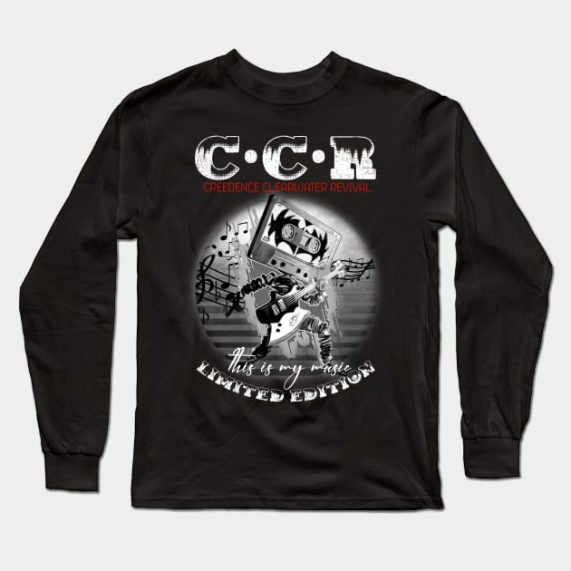 Ccr Cassette Long Sleeve T-Shirt by Cinema Productions